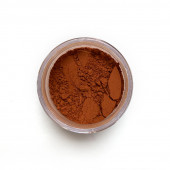Burt Sienna pigment in a 15ml jar.