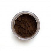Burnt Umber pigment in a 15ml jar.