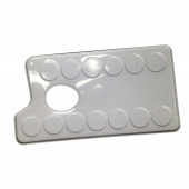 Small Metal Rectangular Palette